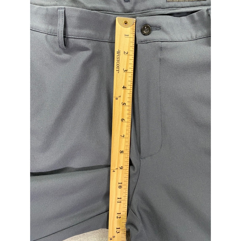 Dunning Golf Men's Size 38x30 Dark Gray‎ Casual Performance Pants Poly Stretch - Picture 3 of 11